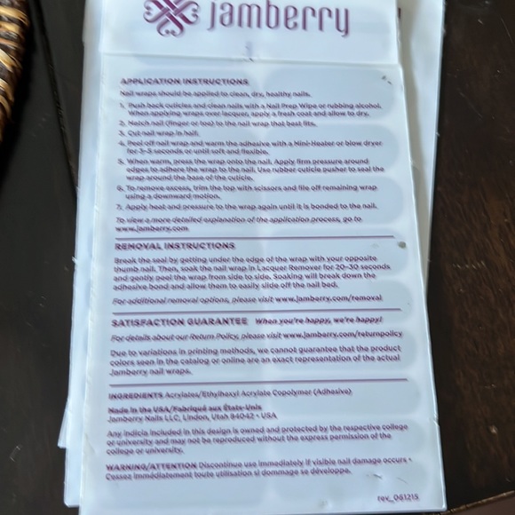 Jamberry Diamond Dust Nail Wraps - Picture 3 of 3